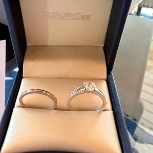 Simon G Wedding Diamond Set